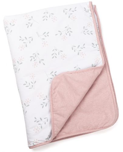 Памучно одеяло Doomoo - Dream, 75 x 100 cm, Spring pink - 1