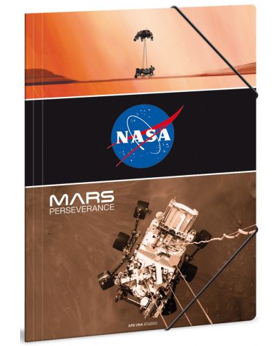 Папка с ластик Ars Una NASA - А4 - 1