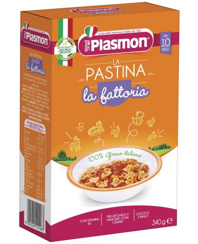 Бебешка паста Plasmon - Фермата (La Fattoria), 340 g - 1