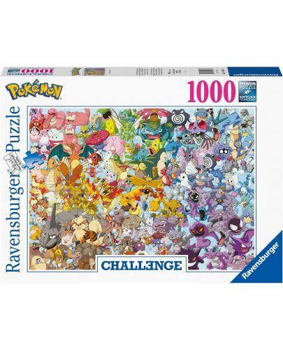 Пъзел Ravensburger от 1000 части - Pokémon - 1