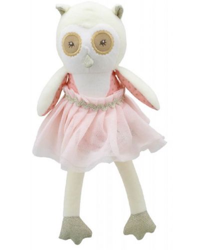 Парцалена кукла The Puppet Company - Бухал с рокля, 30 cm - 1