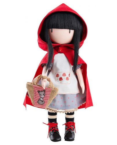 Кукла Paola Reina Gorjuss - Червената шапчица, 32 cm - 1