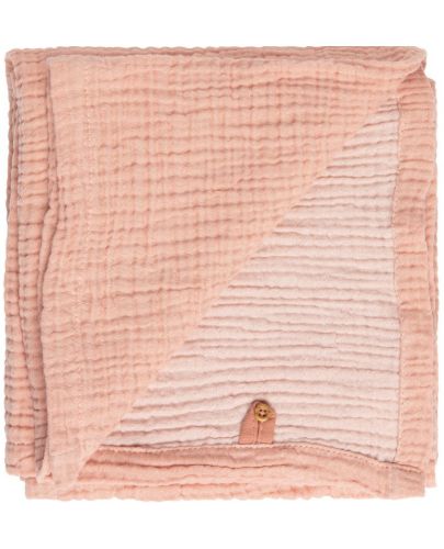 Памучна пелена Bebe-Jou - Pure Cotton Pink - 1