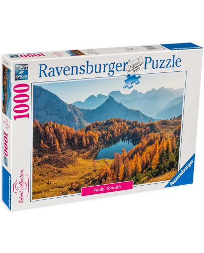 Пъзел Ravensburger от 1000 части - Планински пейзаж - 1