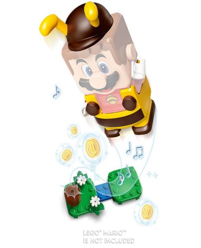 Пакет с добавки Lego Super Mario - Bee Mario (71393) - 4