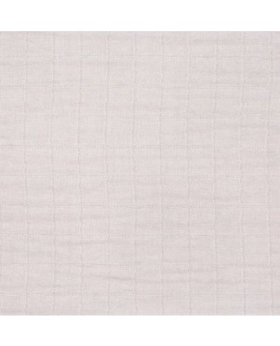 Памучни пелени Lassig - Friends, Chinchilla , 120 х 120 cm, 2 броя - 4