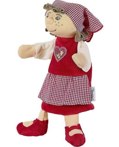 Петрушка кукла за куклен театър Sterntaler - Червената шапчица - 23 cm - 2