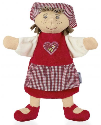 Петрушка кукла за куклен театър Sterntaler - Червената шапчица - 23 cm - 1