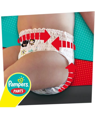 Пелени гащи Pampers Pants Warner Bros 6, 60 броя - 4