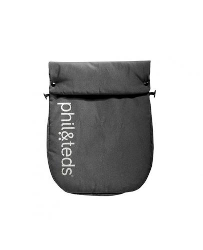 Phil & Teds Покривало за крачета за количка Promenade Тъмносиво - 1