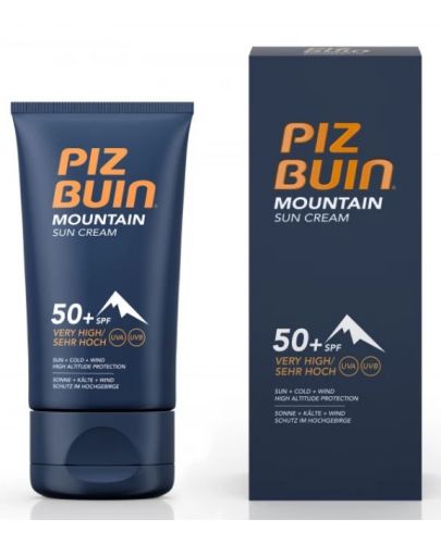 Piz Buin Mountain Слънцезащитен крем за лице, SPF 50,  50 ml - 2
