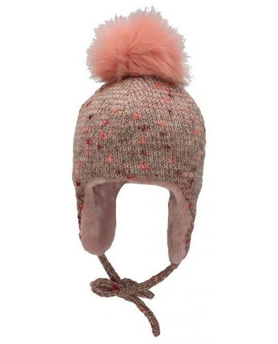 Плетена зимна шапка Sterntaler - Момиче, 55 cm, 4-6 години - 2