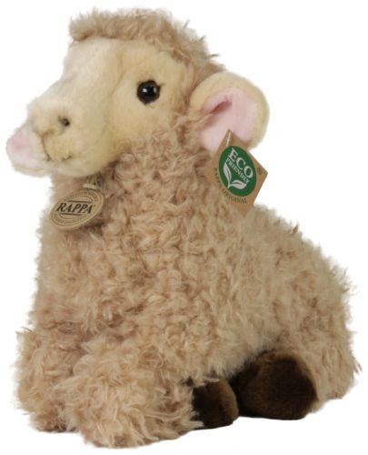 Плюшена играчка Rappa Еко приятели - Легнала овчица, 28 cm - 1