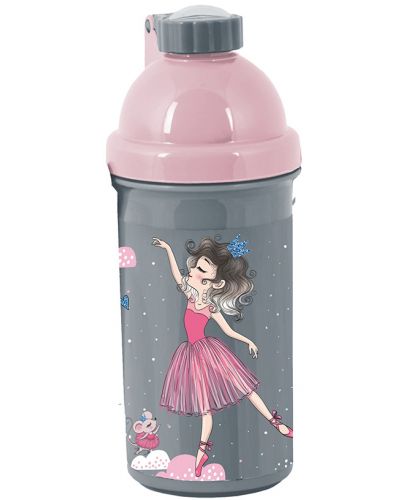 Пластмасова бутилка Paso Ballerina - С презрамка за рамо, 500 ml - 1