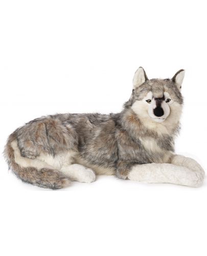 Плюшена играчка Амек Тойс - Сибирски вълк, 70 cm - 1