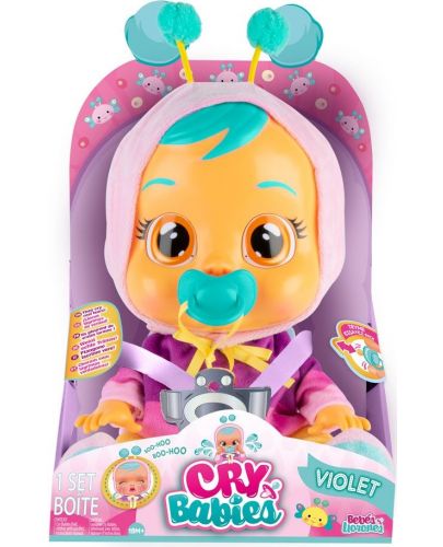 Плачеща кукла със сълзи IMC Toys Cry Babies - Вайлет - 2