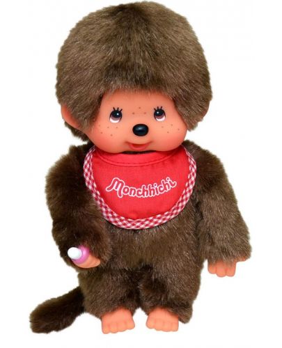 Плюшена играчка Monchhichi - Маймунка момченце, 20 cm - 2