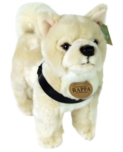 Плюшена играчка Rappa Еко приятели - Куче Акита Ину, стоящо, 30 cm - 1