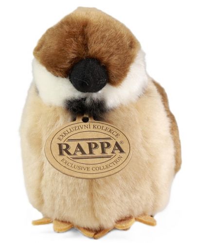 Плюшена играчка Rappa Еко приятели - Врабче, 13 cm - 2