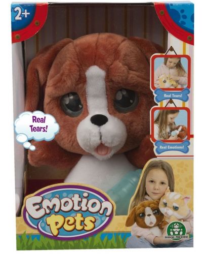Плюшена плачеща играчка Giochi Preziosi Emotion Pets - Куче, 22 cm - 3
