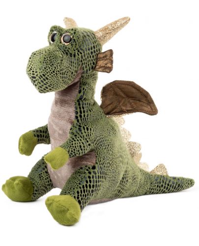 Плюшена играчка Амек Тойс - Дракон, зелен, 22 cm - 1
