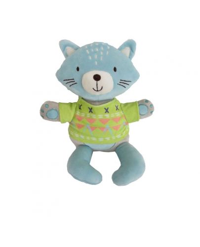 Плюшена бебешка играчка Kikka Boo Cats - 1