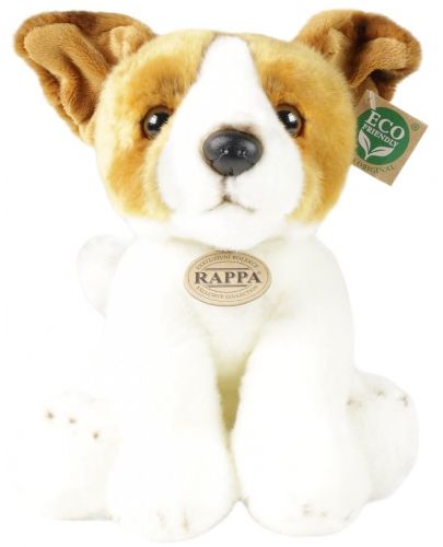 Плюшена играчка Rappa Еко приятели - Куче Джак Ръсел Териер, седнало, 30 cm - 1