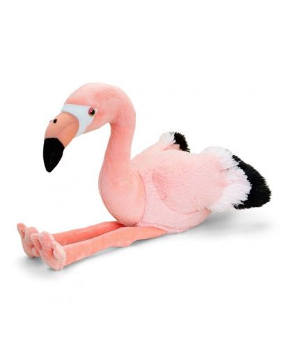 Плюшена играчка Keel Toys - Фламинго, 18 cm - 1