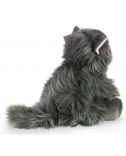 Плюшена играчка Rappa Еко приятели - Персийска дългокосместа котка, седяща, 30 cm - 4
