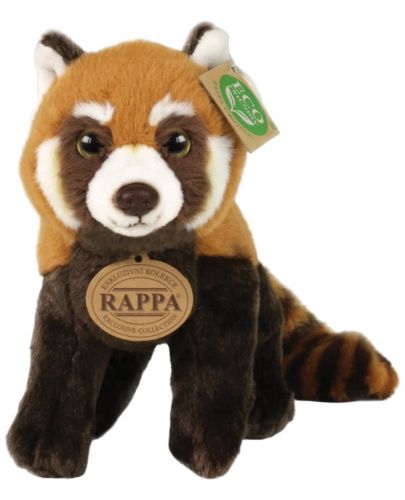Плюшена играчка Rappa Еко приятели - Червена панда, стояща, 20 cm - 1