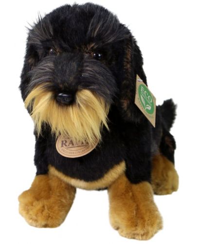 Плюшена играчка Rappa Еко приятели - Куче Дакел, седнал, 30 cm - 1