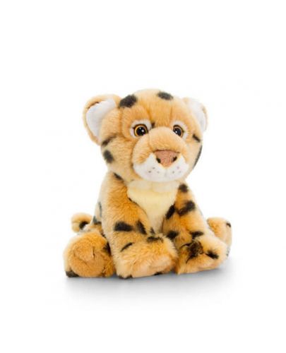 Плюшена играчка Keel Toys Wild - Леопард, 18 cm - 1