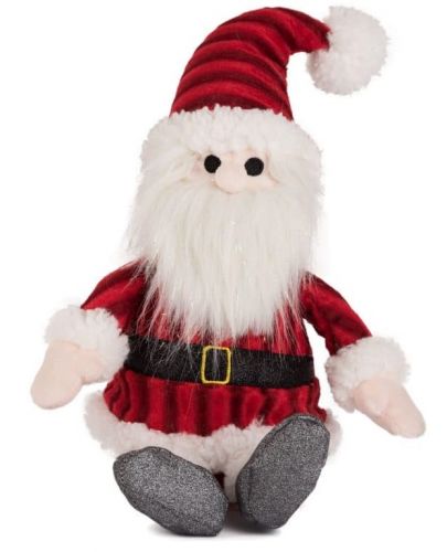Плюшена играчка Амек Тойс - Дядо Коледа, 30 cm, червен - 1