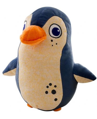 Плюшена играчка Pat Avenue Ecoluches - Пингвин - 1
