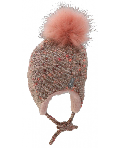Плетена зимна шапка Sterntaler - Момиче, 53 cm, 2-4 години - 4