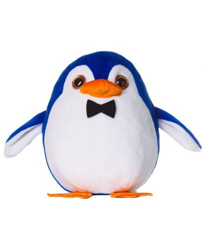 Плюшена играчка Fluffii - Пингвин с папийонка - 1