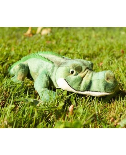 Плюшена играчка Rappa Еко приятели - Крокодил, 34 cm - 4