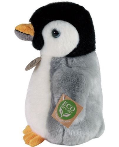 Плюшена играчка Rappa Еко приятели - Пингвин, 20 cm - 3