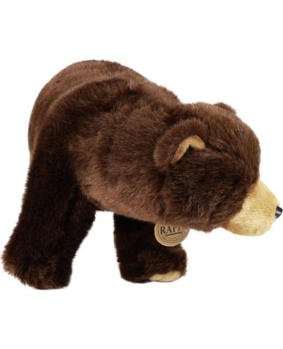 Плюшена играчка Rappa Еко приятели - Кафява мечка, стояща, 40 cm - 3