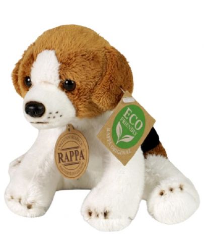 Плюшена играчка Rappa Еко приятели - Кученце, 15 сm - 1