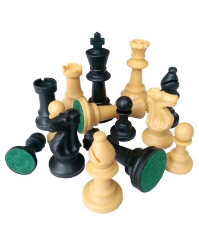 Пластмасови фигурки за шах Modiano, 9.5 cm - 1