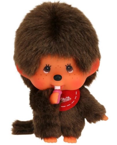 Плюшена играчка Monchhichi - Маймунка, Mini Boy, 10 cm - 1