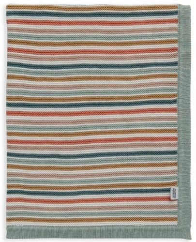 Плетено одеяло Mamas & Papas - Multi Stripe, 70 х 90 cm - 2