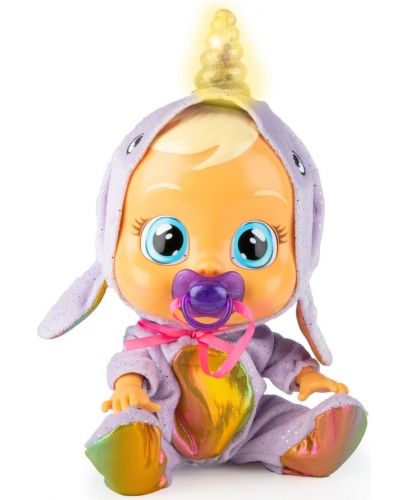 Плачеща кукла със сълзи IMC Toys Cry Babies Special Edition - Нарви, със светещ рог - 5