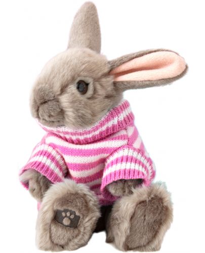 Плюшена играчка Studio Pets - Зайче с пуловер, Бъни - 1
