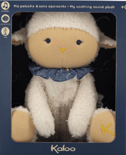 Плюшена играчка с бял шум Kaloo - Овчица - 3