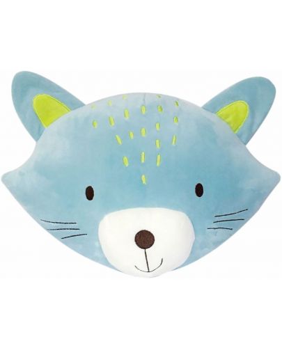 Плюшена възглавница-играчка Kikka Boo - Kit the Cat - 1