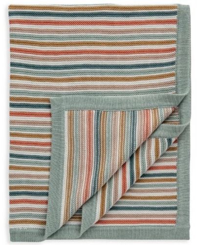 Плетено одеяло Mamas & Papas - Multi Stripe, 70 х 90 cm - 3