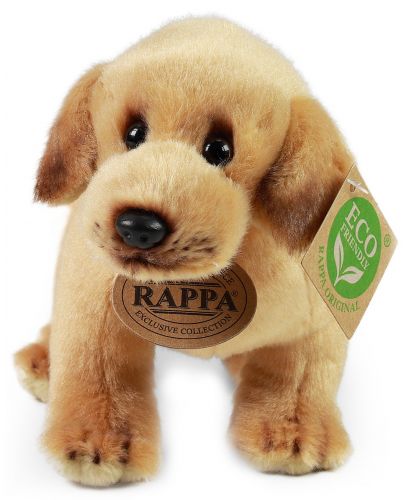 Плюшена играчка Rappa Еко приятели - Куче Лабрадор, 20 cm - 1