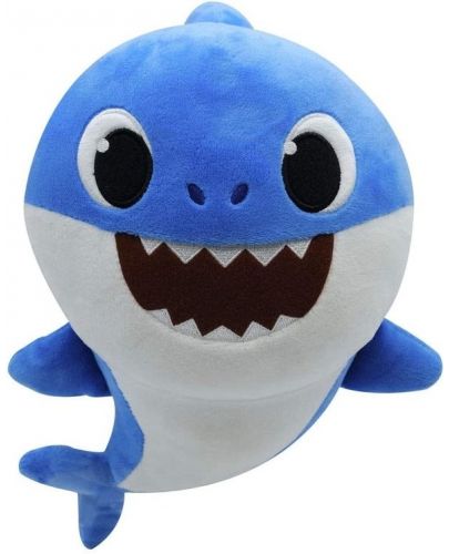 Плюшена играчка Baby Shark - Татко акула, със звук - 1